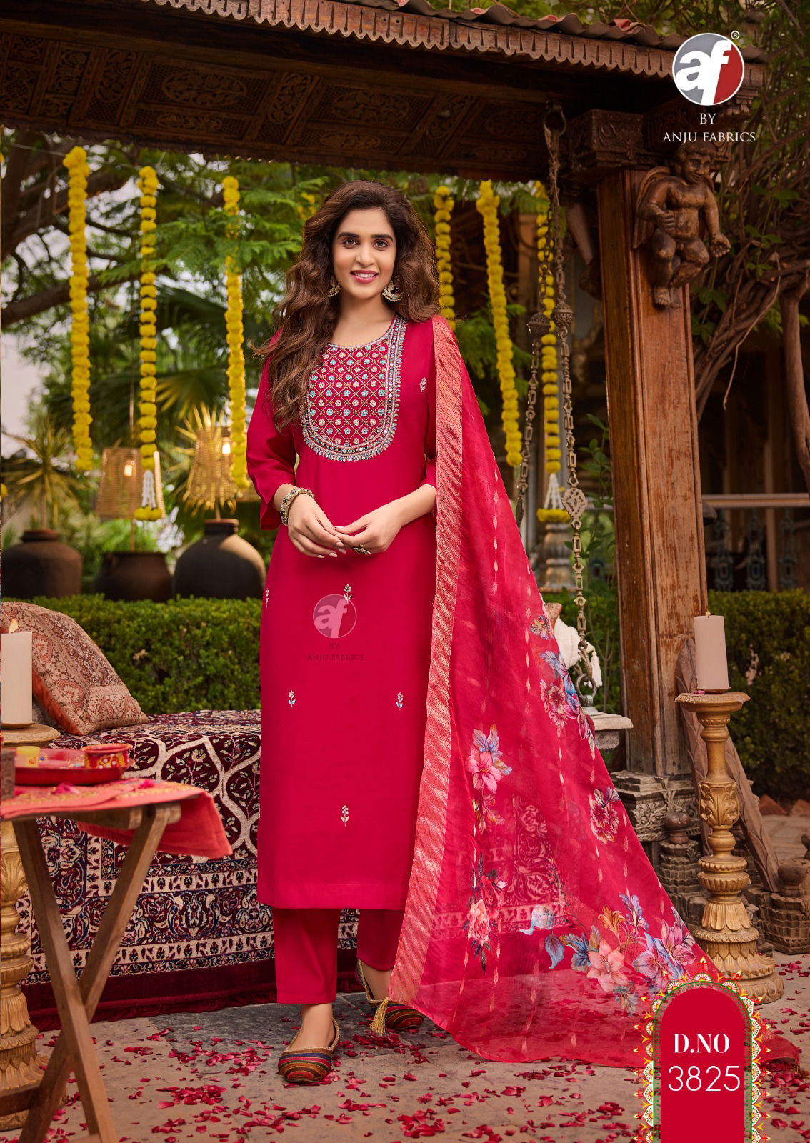 Shararat Vol 7 By Anju Viscose Modal Designer Kurti With Bottom Dupatta Wholesale Price IN Surat